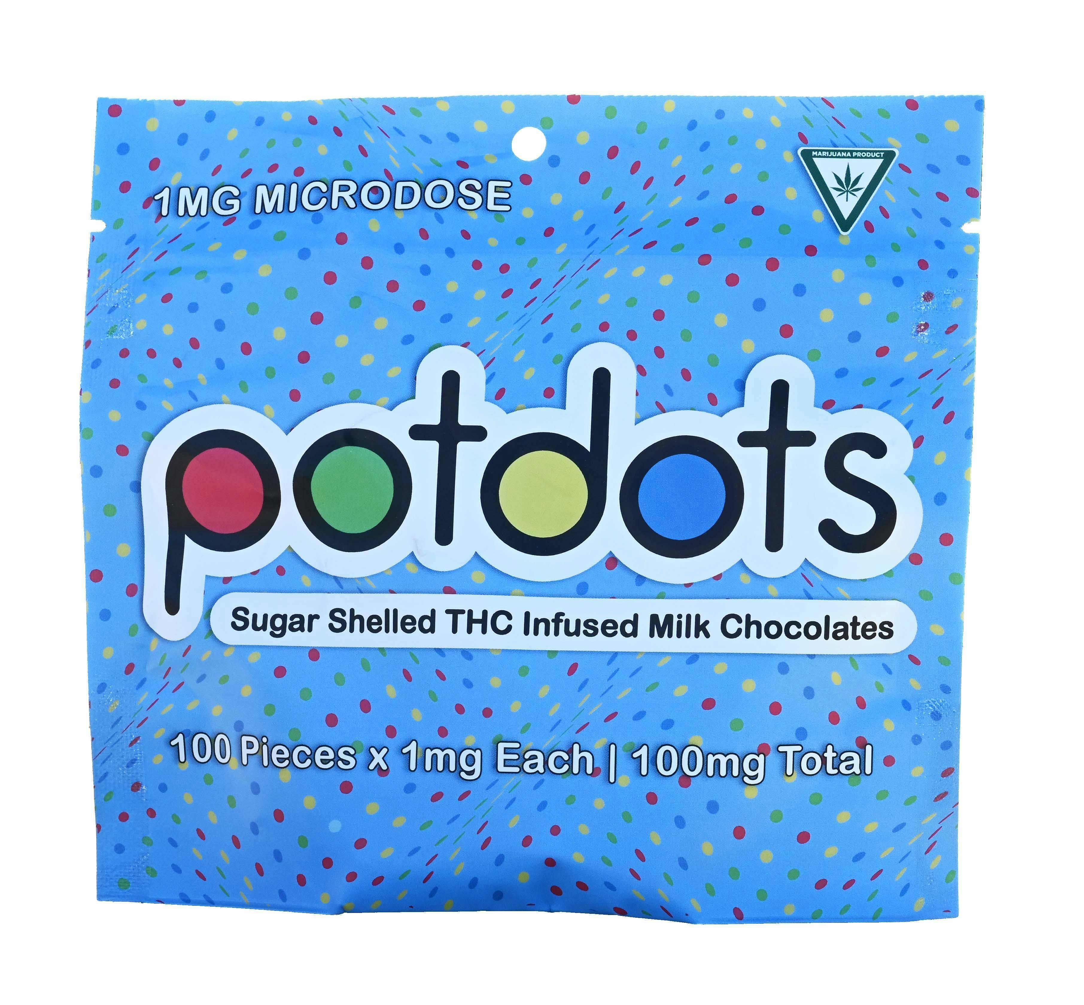 Chocolates - Potdots 100ct-100mg (AU)
