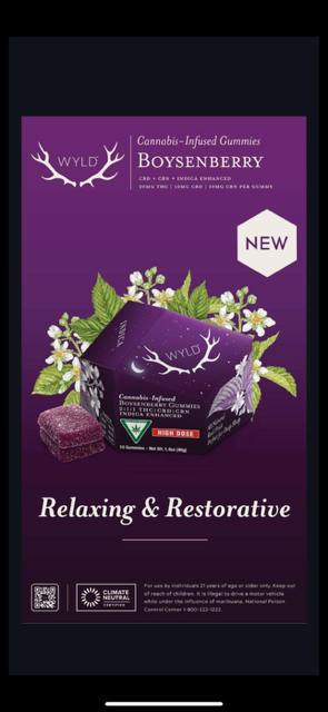 Gummy - WYLD - Boysenberry 2:1:1