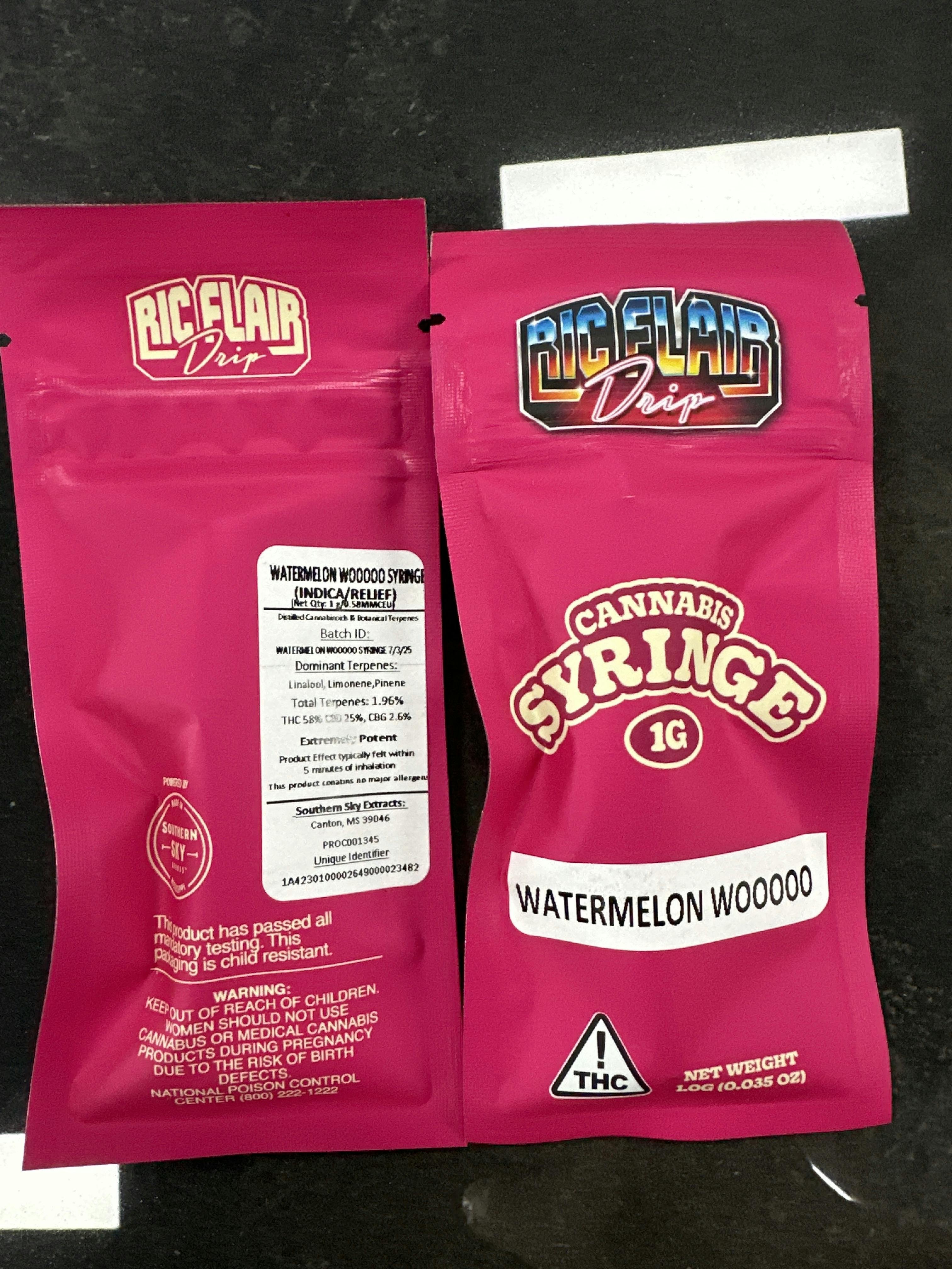Ric Flair Watermelon Woo | 1G Syringe | Southern Sky