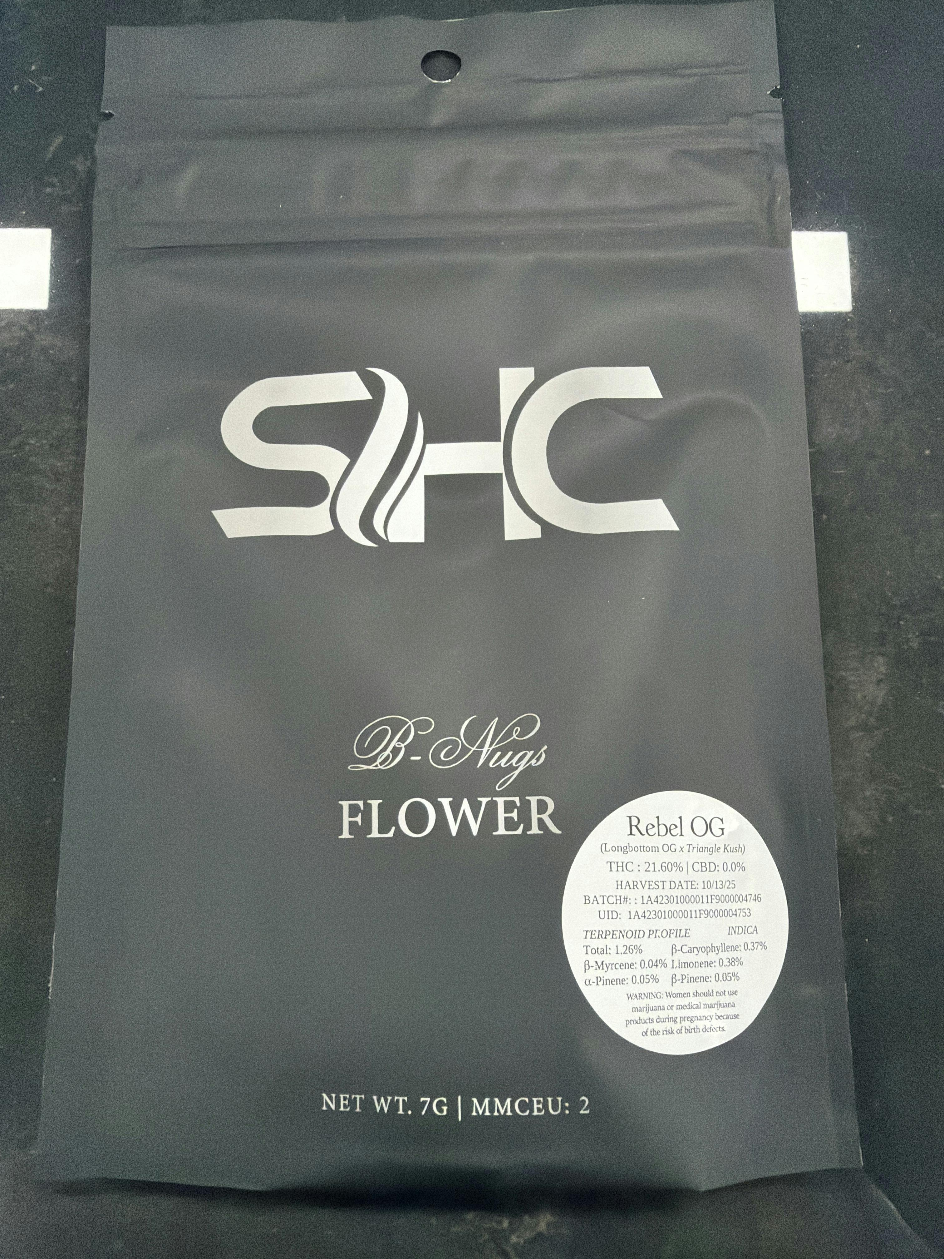 SEVEN GRAMS | REBEL OG | 7g Flower | SHC