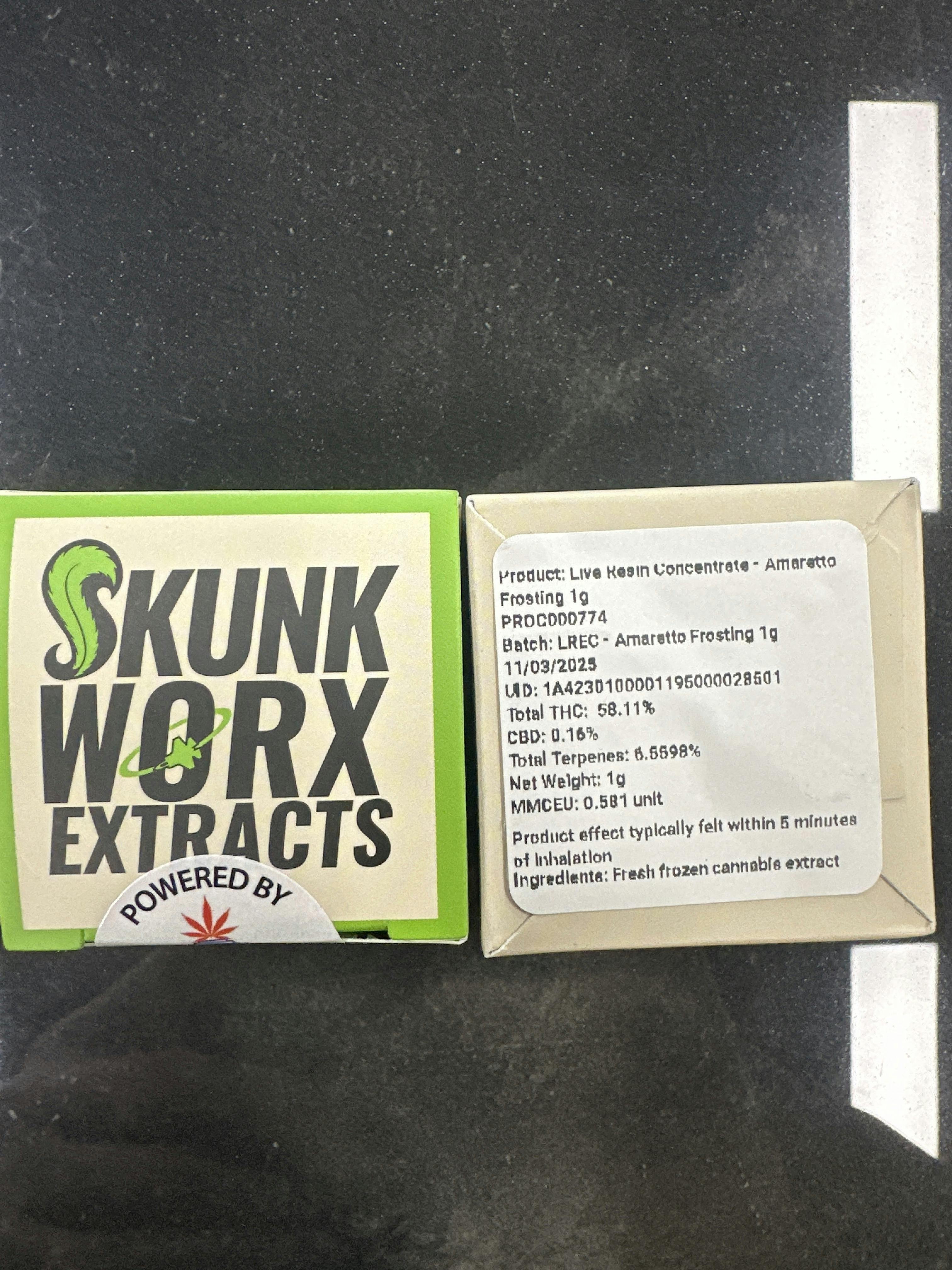 LREC - Amaretto Frosting 1g | Skunk Worx