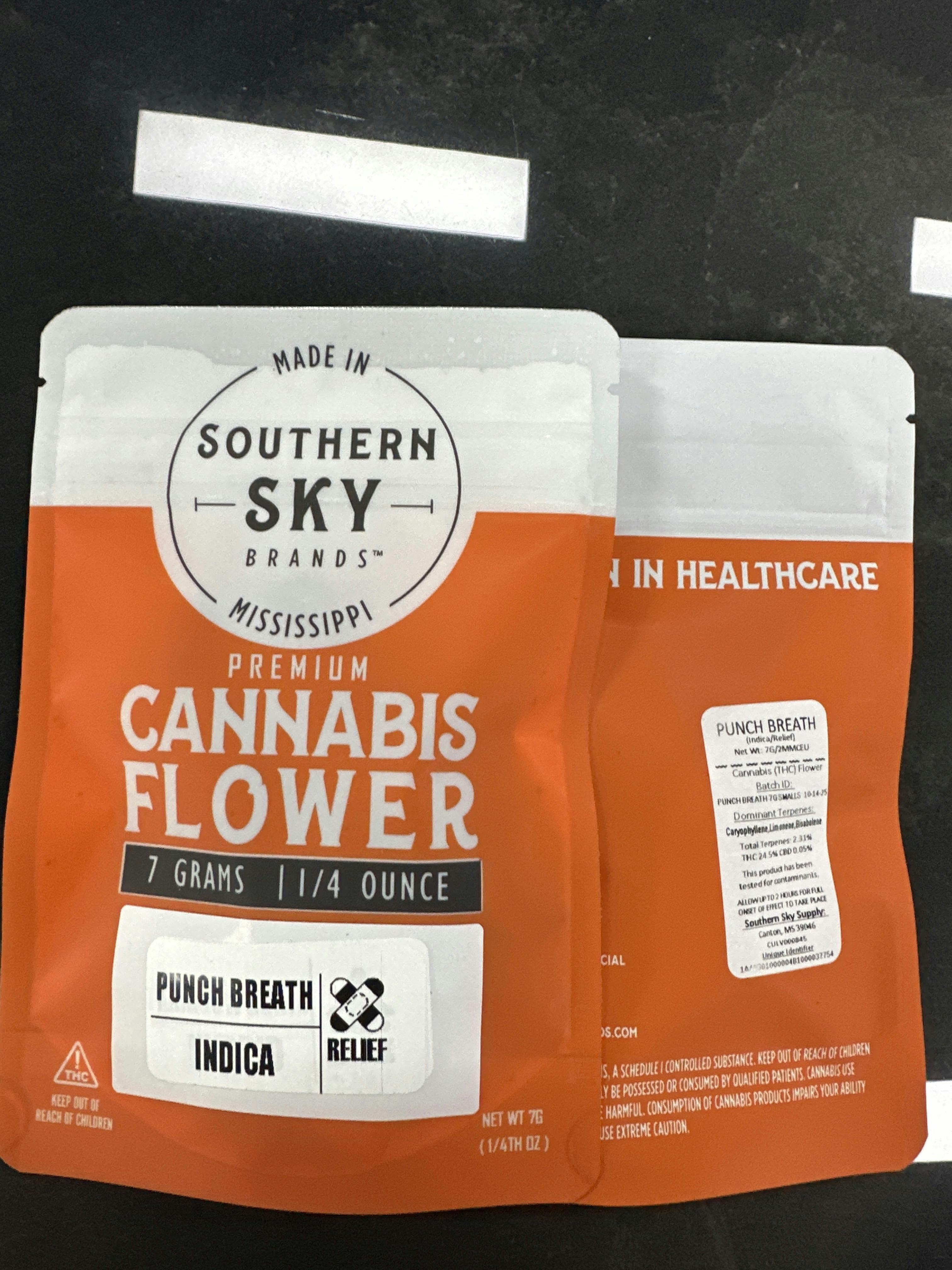 Punch Breath | 7g Flower | Southern Sky