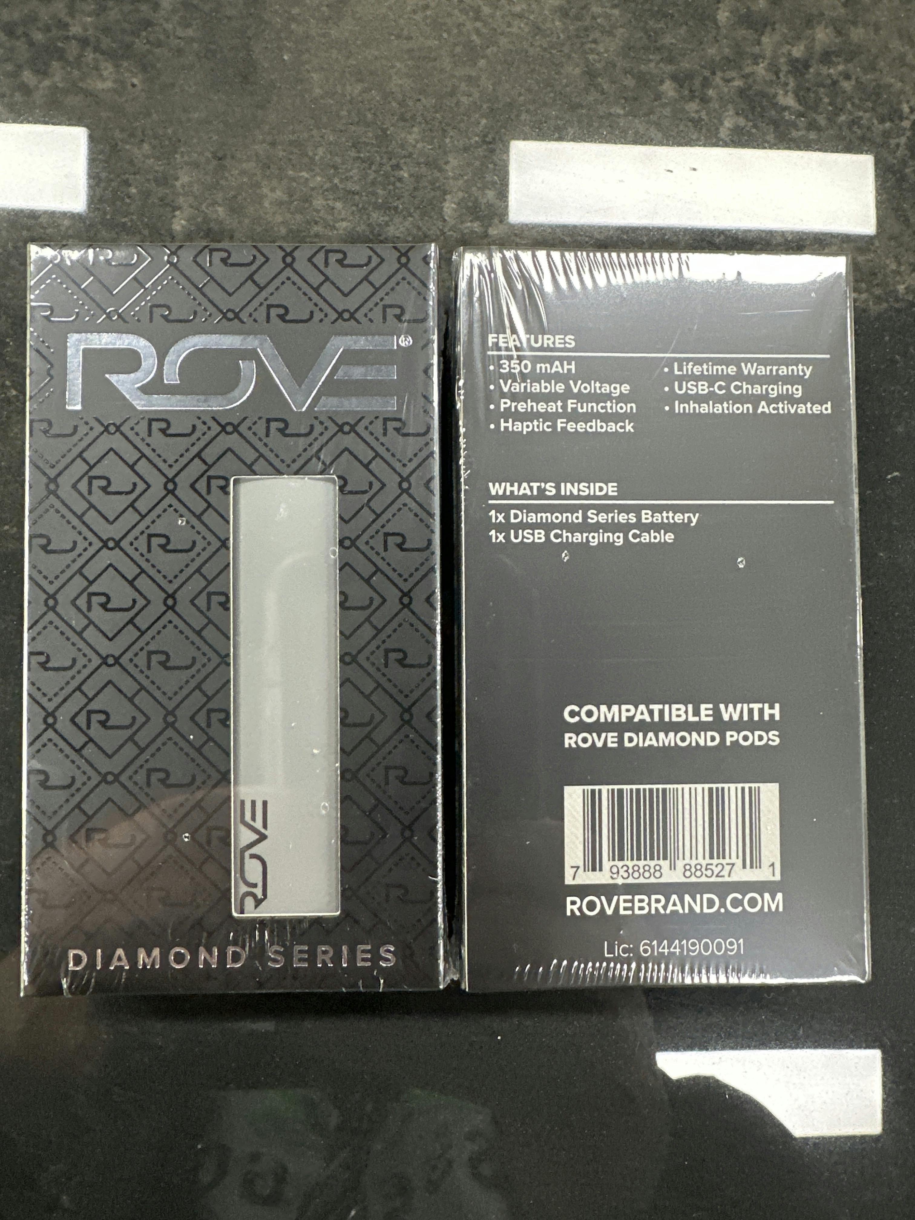 Diamond Series Battery - SPACE GREY by Rove