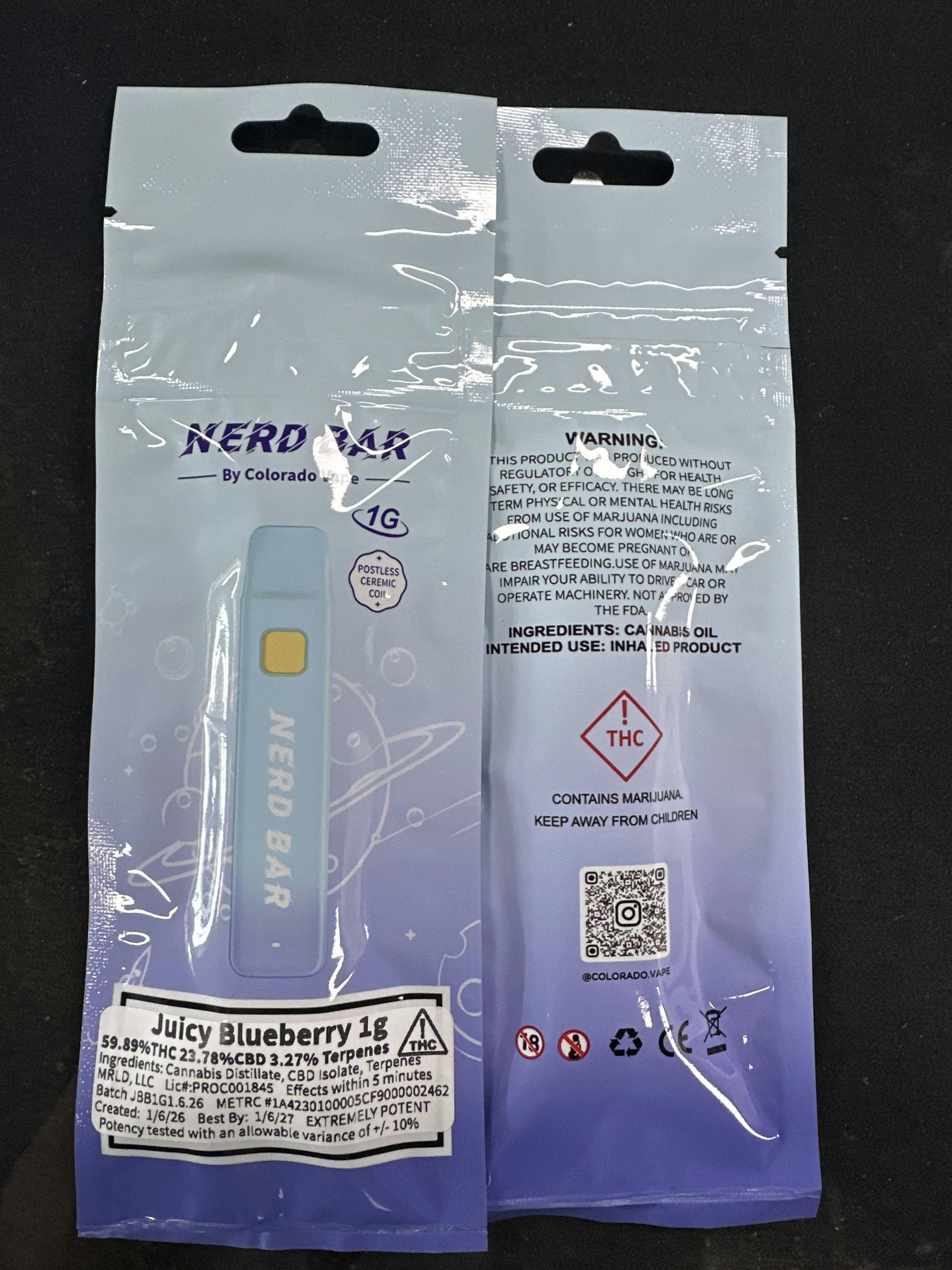 elf bar vape uk Nerd Bar Vape Cartridges Nerd Bar Grape Ice 3000 Puffs Disposable Pod main image 1