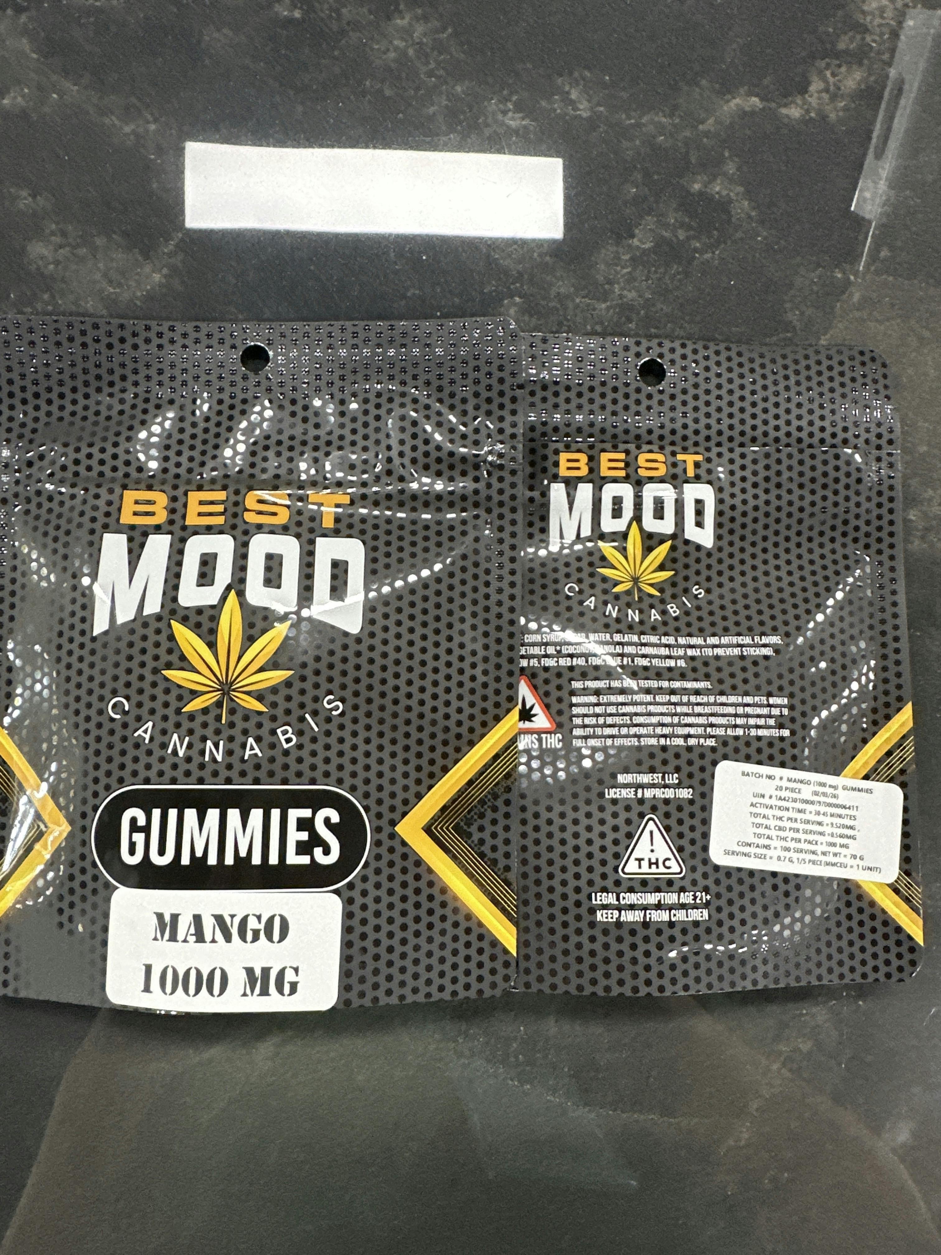One Thousand MG | 1000 MG GUMMIES MANGO | Best Mood