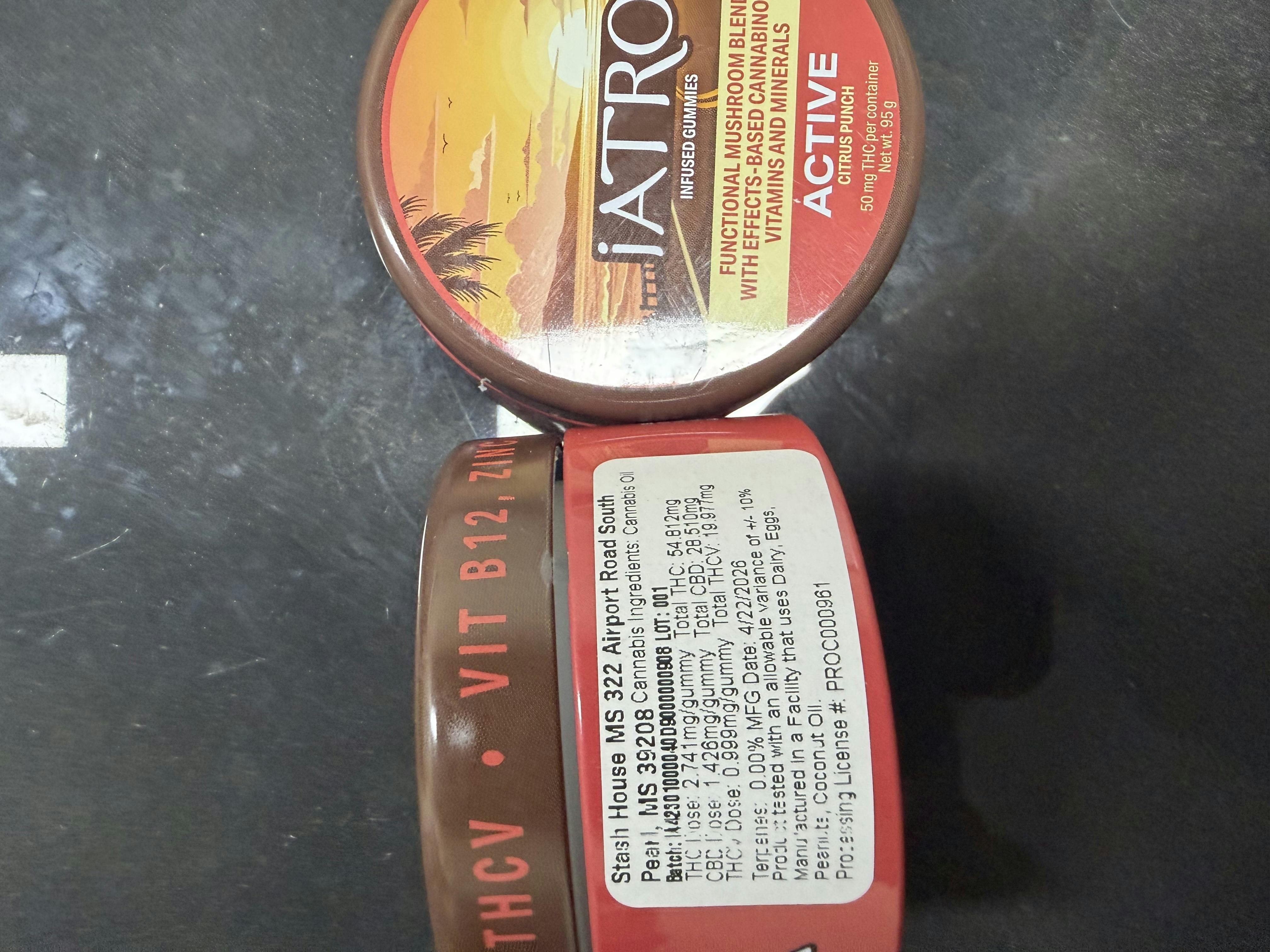 iATRO Citruc Punch Active 2:1:1 50mg 20 Pack