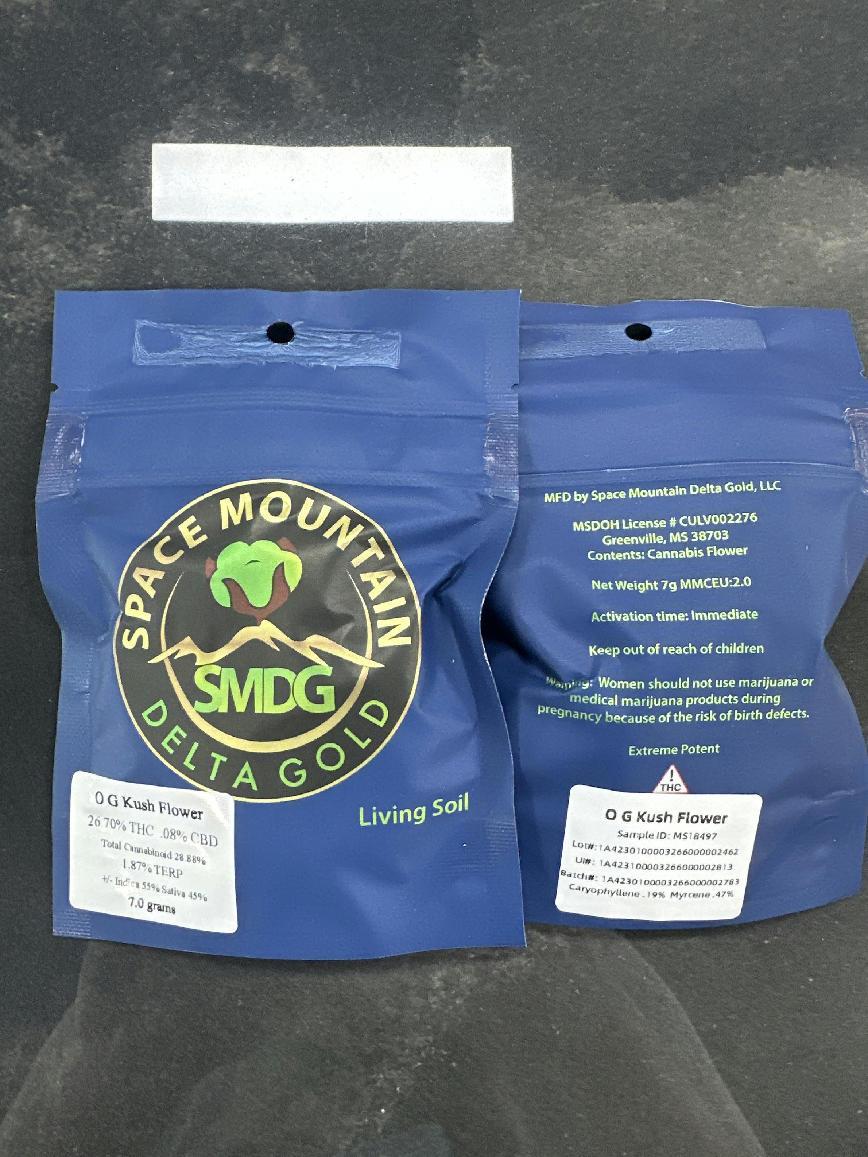 OG Kush 26.70% | 7g Flower | Space Moutain DG