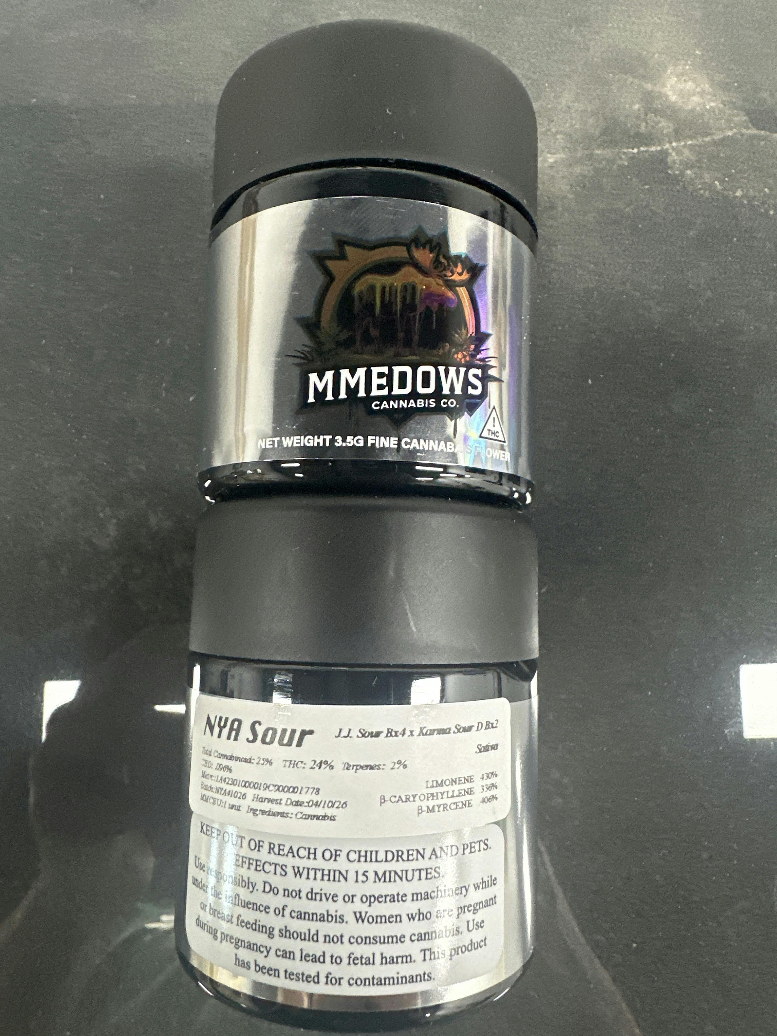 **EIGHTH** NY Amsterdam Sour | 3.5g Flower | Moose Meadows