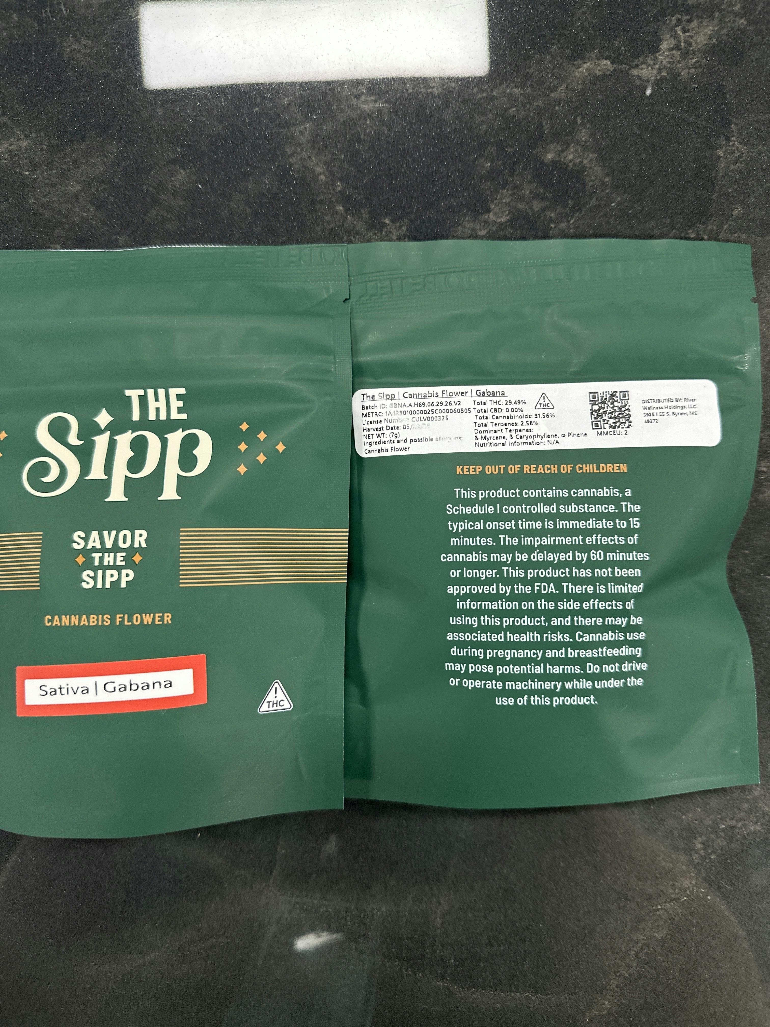 SEVEN GRAMS | 29.82% 2.69% | Gabana | 7g Flower | SIPP