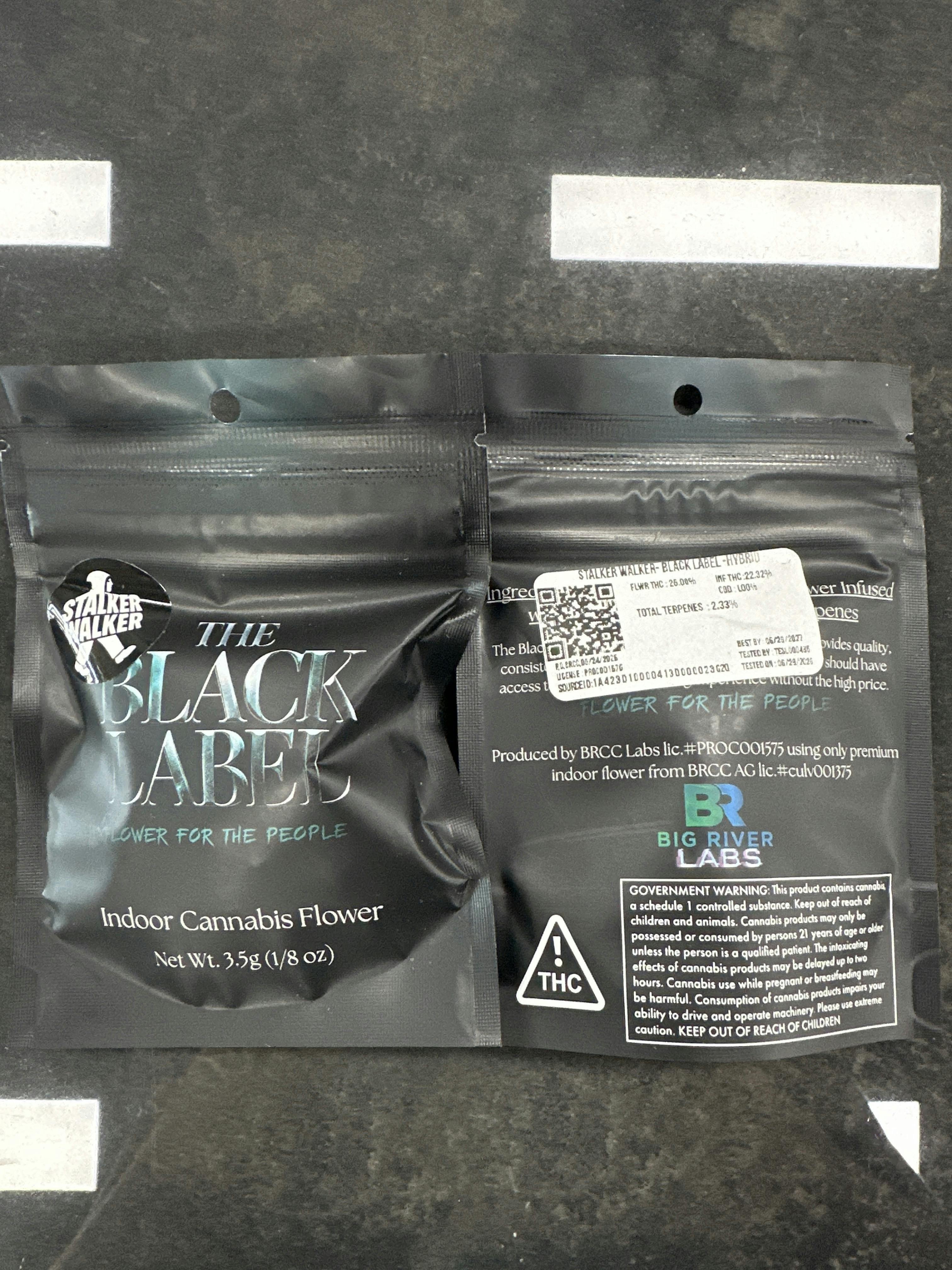 Stalker Walker | 3.5g | 26% | 2.3% Terps | Big River at Blessed Goat