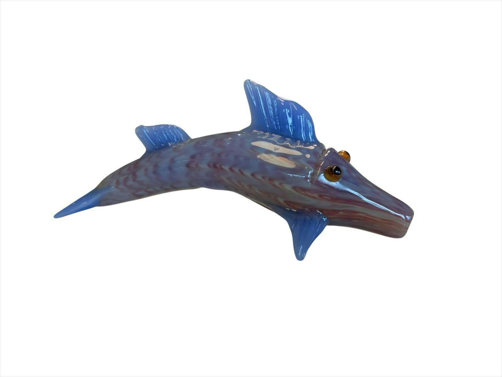 Fish Hand Pipe - Glass Novelty