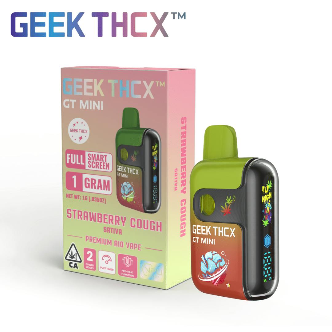 GEEK — Thcx - Geek Thcx - Strawberry Cough - Gt Mini - - Straw. Cough