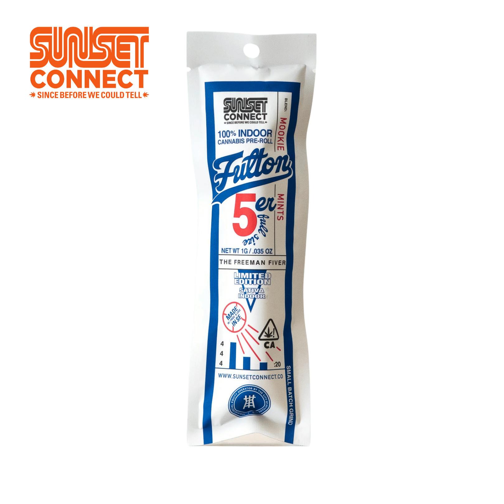 Sunset Connect | Mookie Mints - 1g Pre Roll