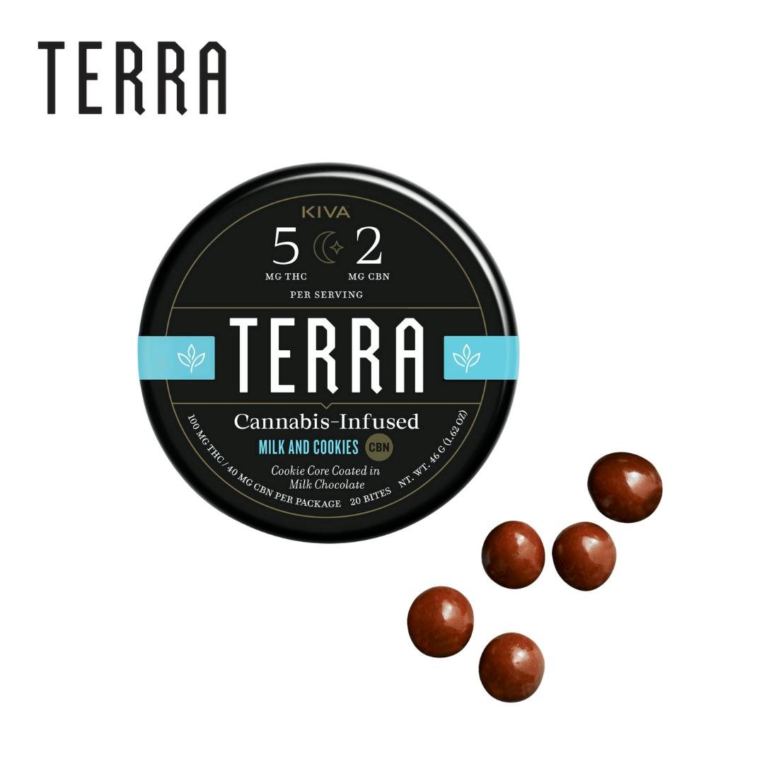 KIVA TERRA BITES — Milk And Cookies - +
