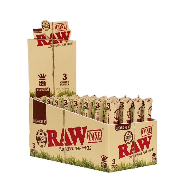 Raw - Raw - Organic Pre-Rolled Cones - King Size