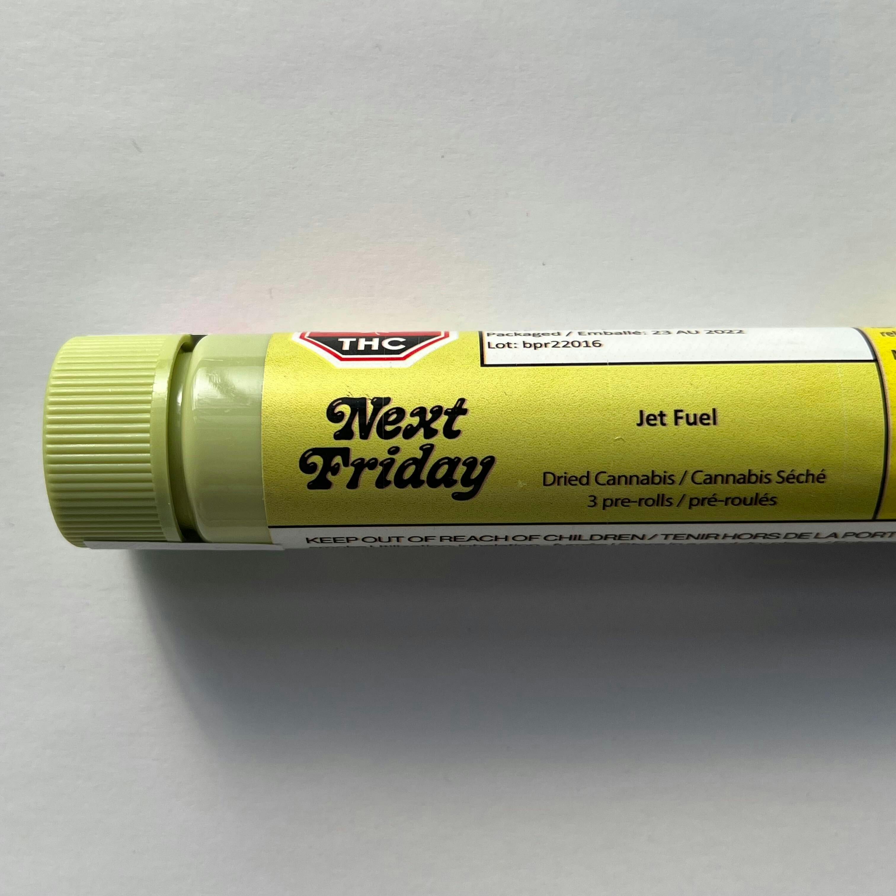 Next Friday - Jet Fuel - Pre Roll - 3 x 0.5g