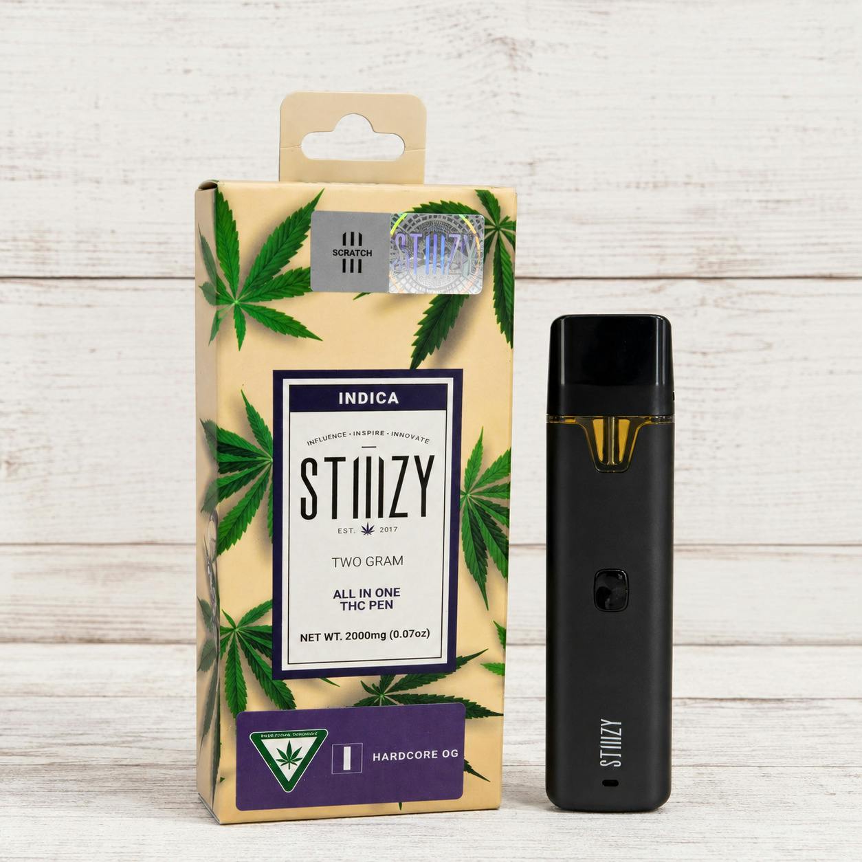 2g | Hardcore OG | Disposable Vape cannabis product
