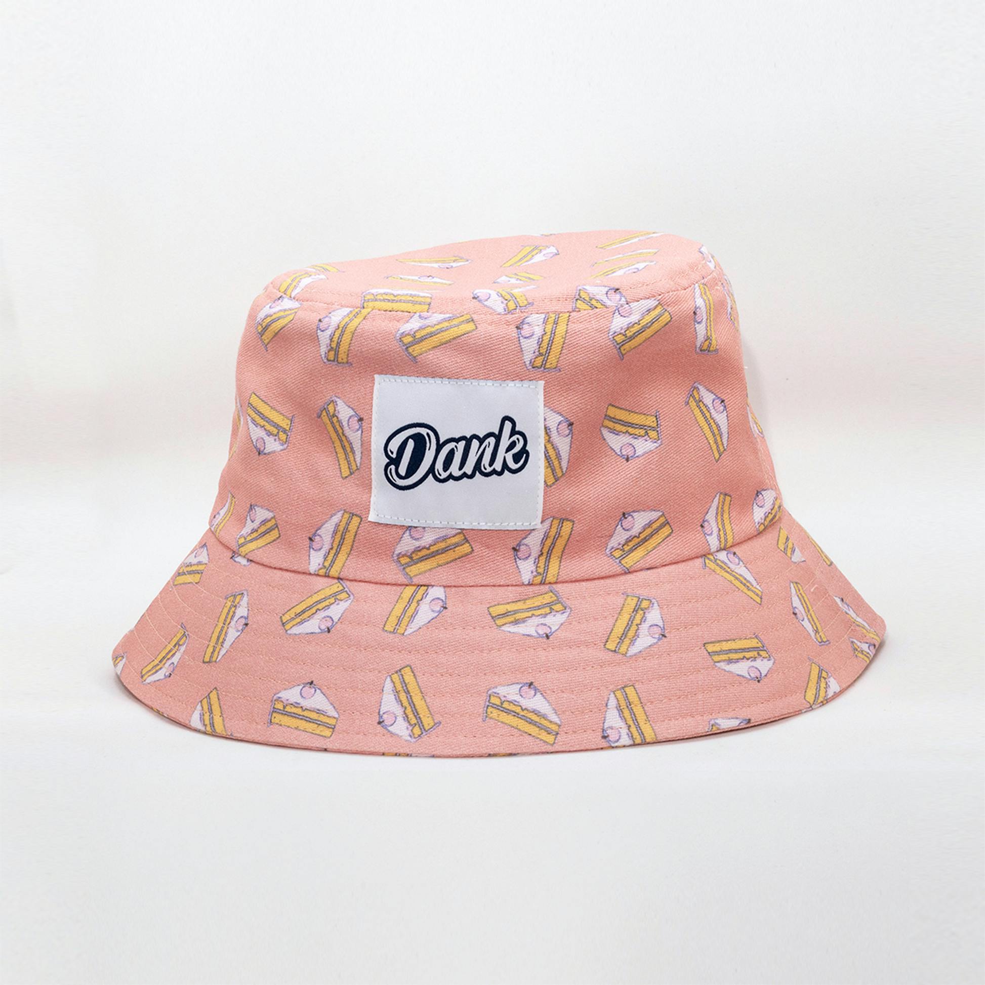 Dank Bucket Hat | Dank Logo | Pink | One Size