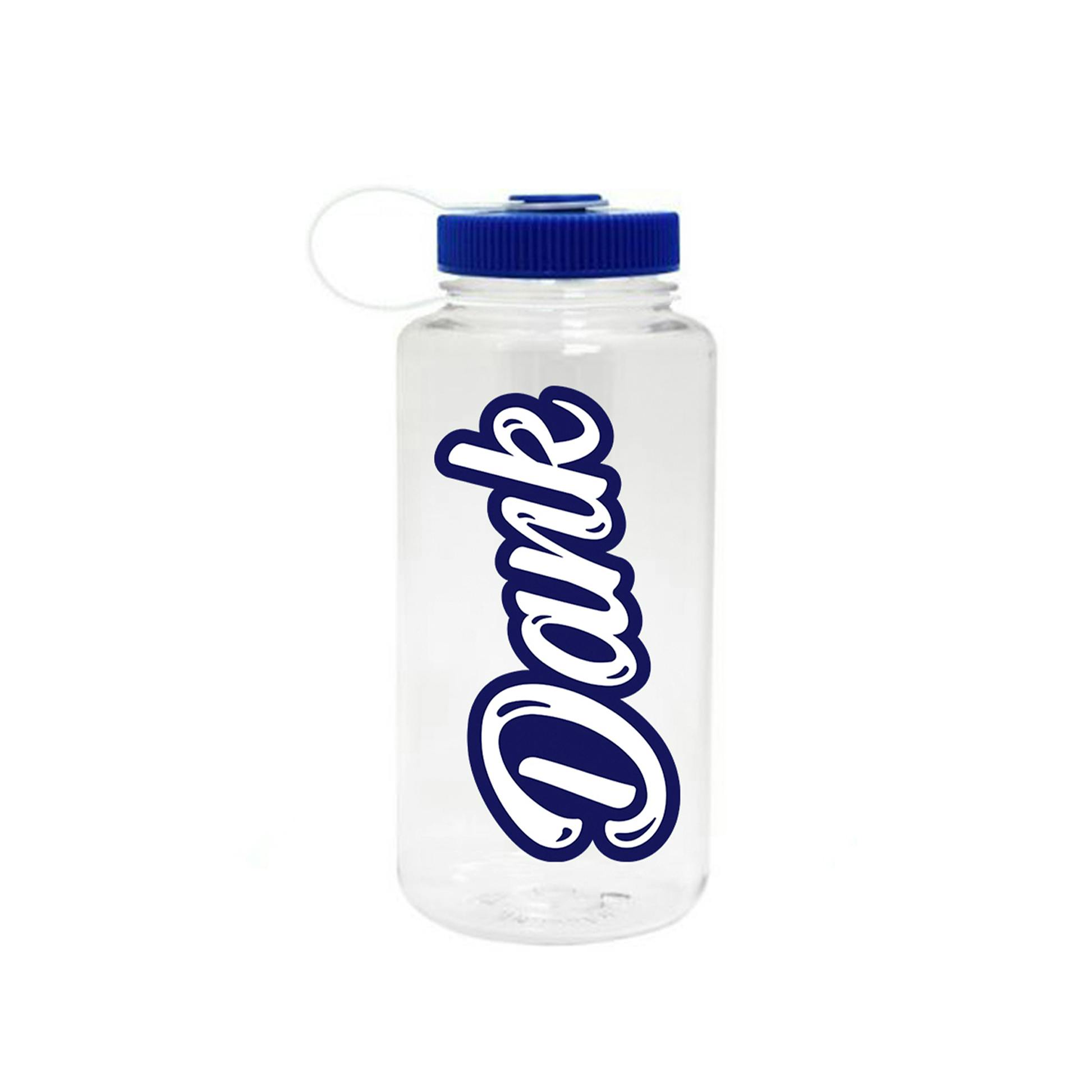 Dank Water Bottle Logo | Clear