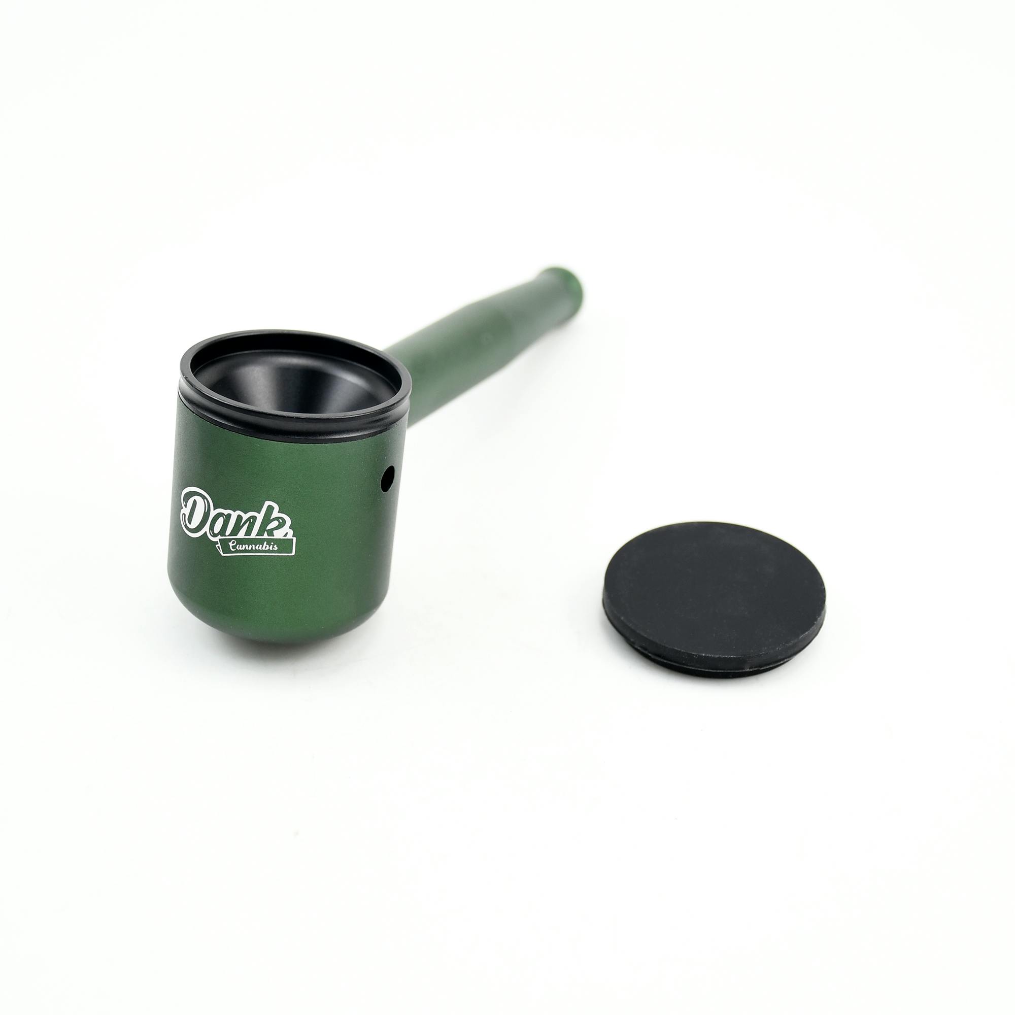 Dank Logo | Aluminum Pipe | Green