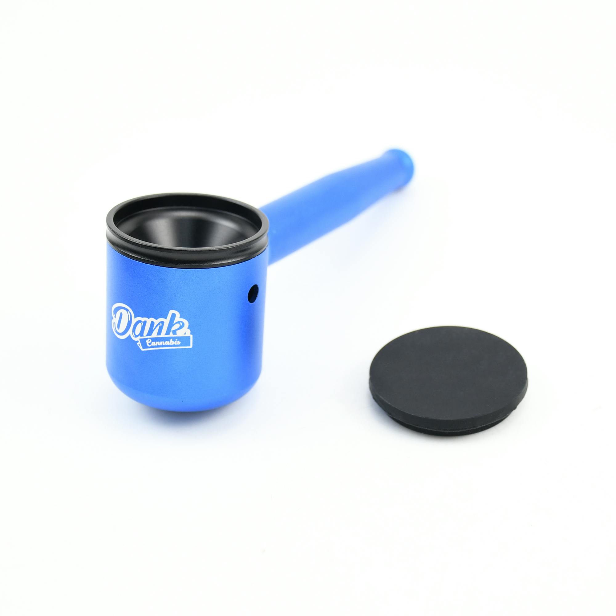 Dank Logo | Aluminum Pipe | Blue