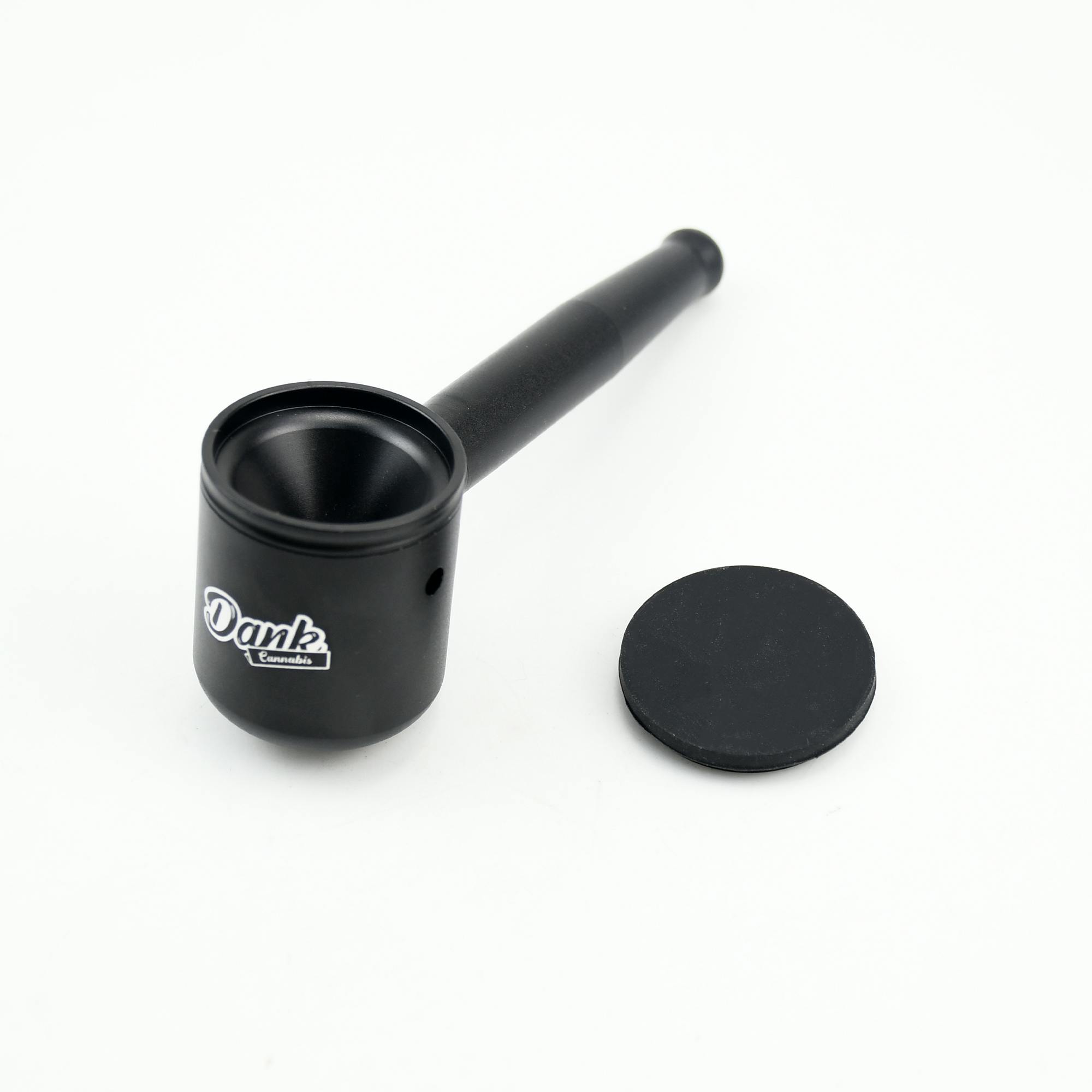 Dank Logo | Aluminum Pipe | Black