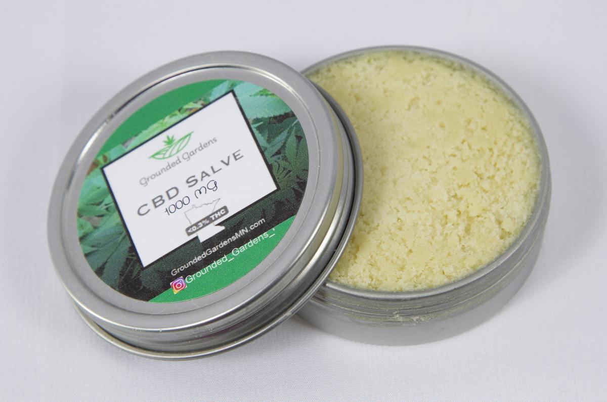 CBD Hemp Helps Salve I Grounded Gardens I 1000mg I 1ct at Grounded Gardens