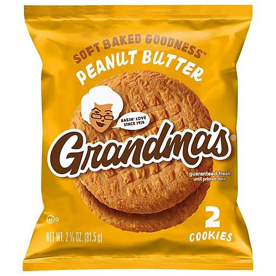 Peanut Butter Cookies I Grandma's I 2 Cookies I 1ct at Grounded Gardens