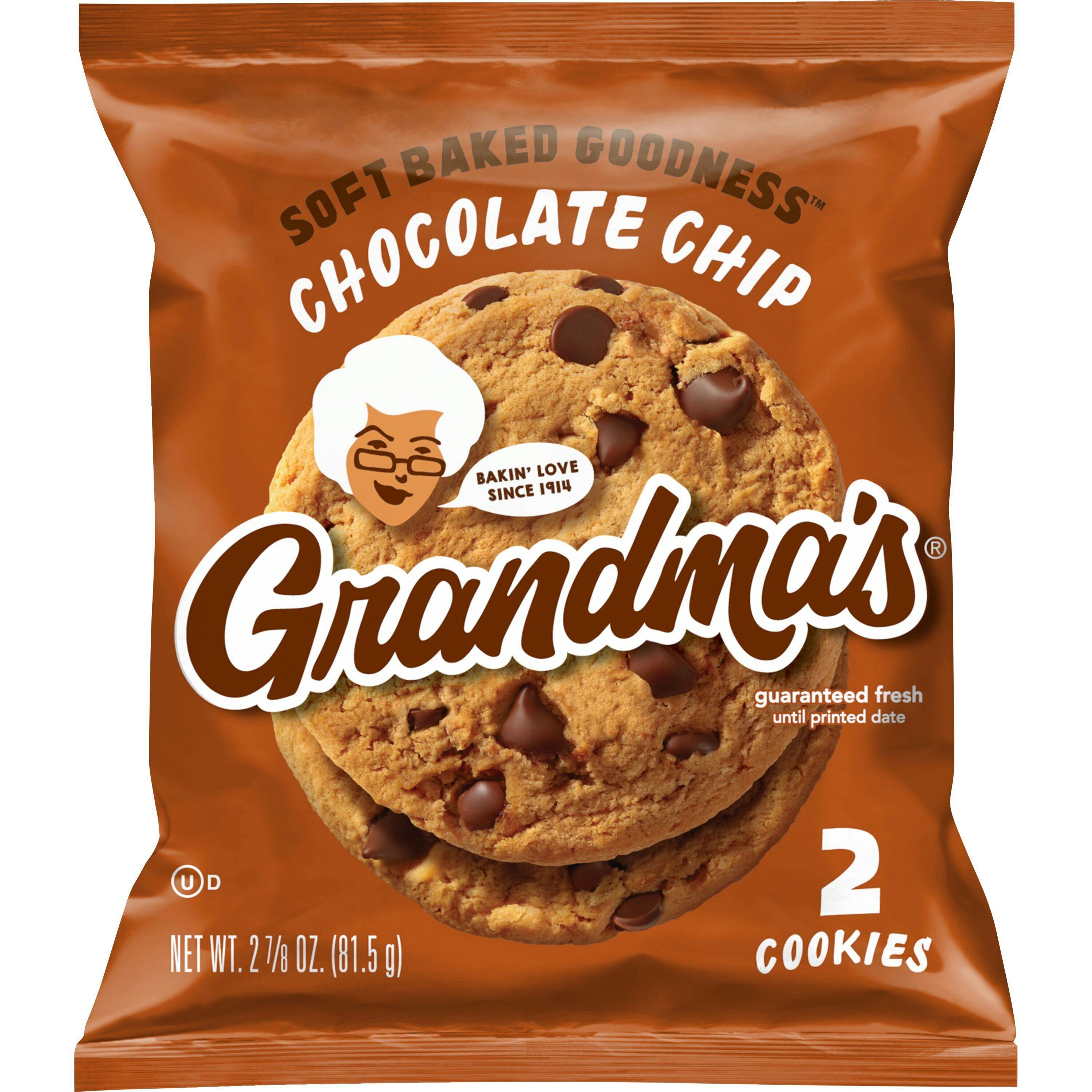 Chocolate Chip Cookies I Grandma's I 2 Cookies I 1ct at Grounded Gardens