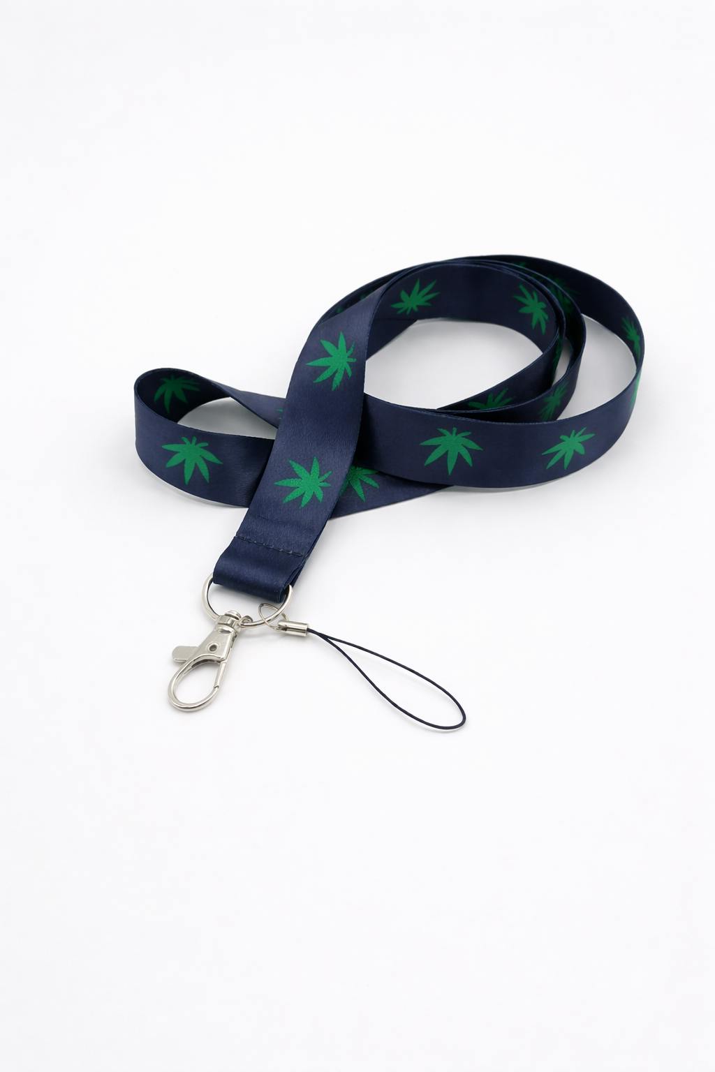 Marijuana Leaf Lanyard