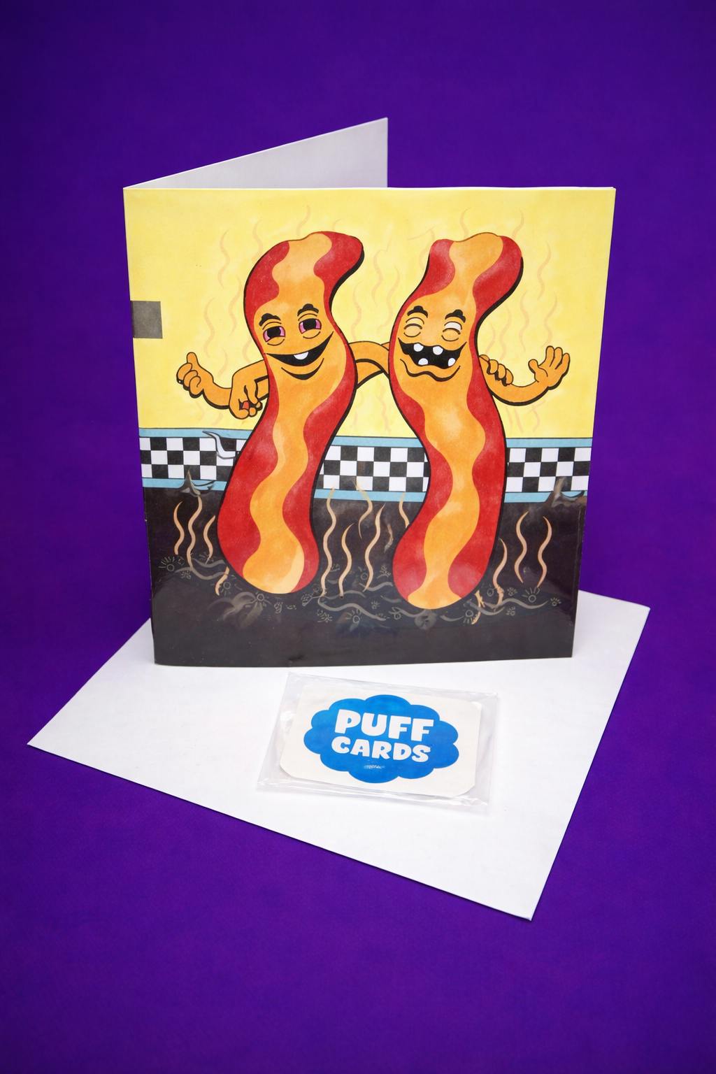 Stoned Bacon I Friendship Cards I Puff Cards I 1ct at Grounded Gardens