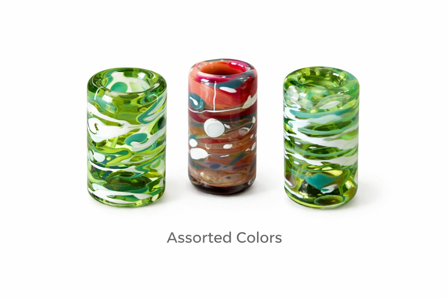 Glass Blunt Tip -- Assorted Hand-Blown Glass | Legacy Glass at Grounded Gardens