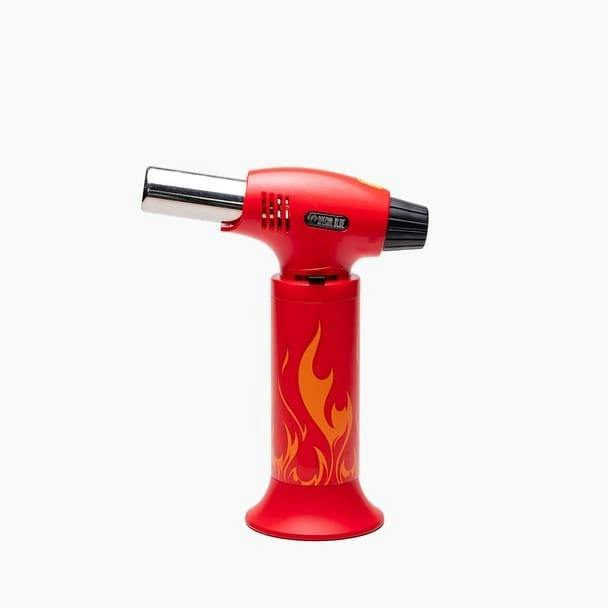 Flame On Red Torch
