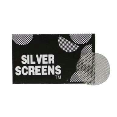 Pipe Screens - 1/2" Silver