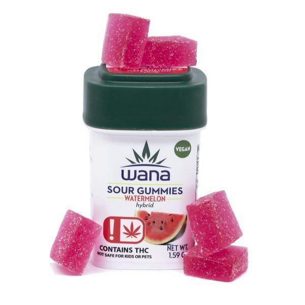 Wana Gummies - Watermelon - Hybrid - 100mg
