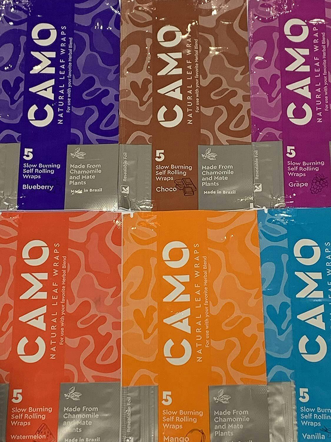 CAMO - WRAPS - Guava - 5 pack