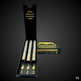Rugged Roots | Variety #1008 Infused Pre Roll 1.2g 3 Pack