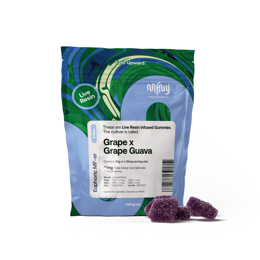 MFNY Grape X Grape Guava Gummies 10mg