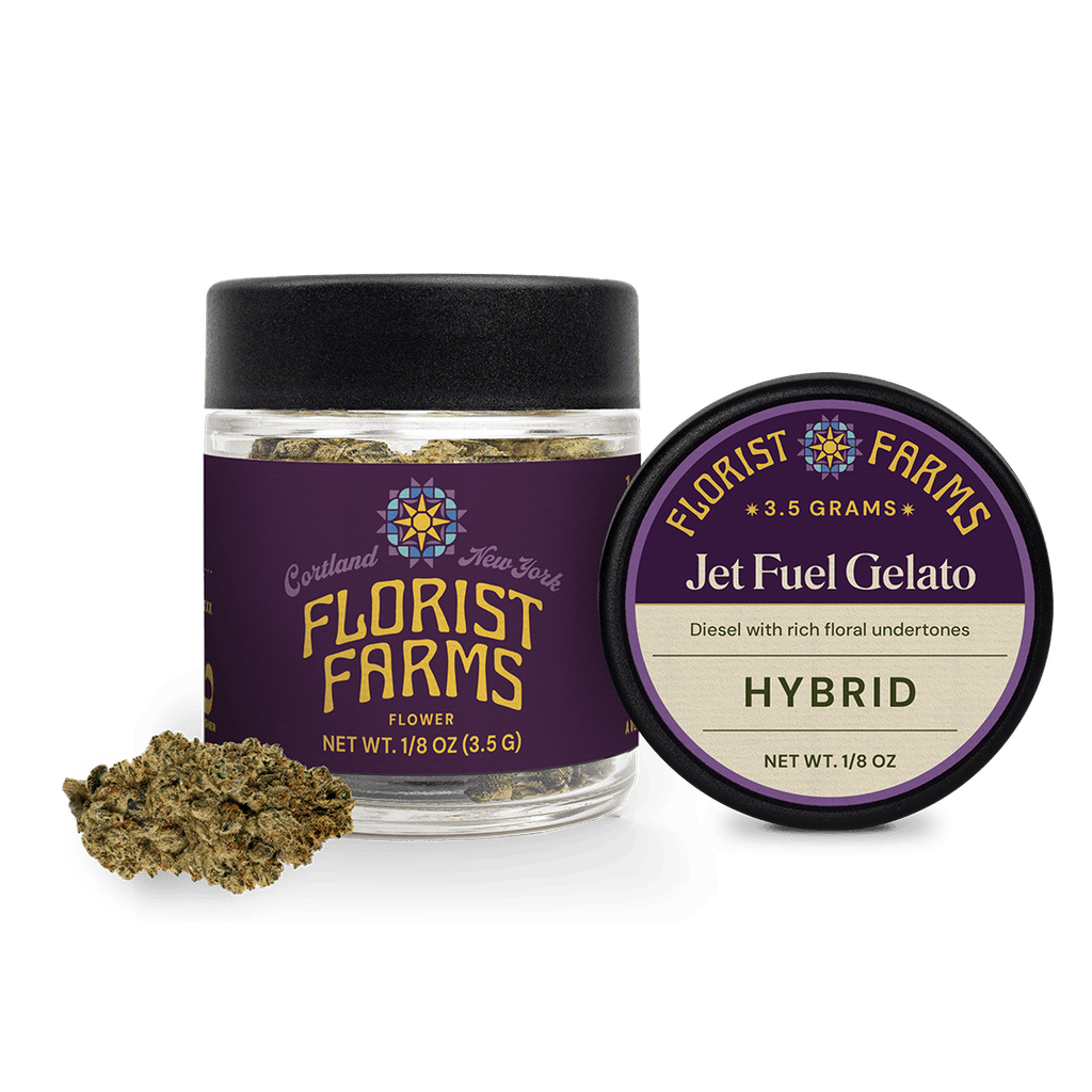 Florist Farms Jet Fuel Gelato Pre-packaged Flower 3.5g