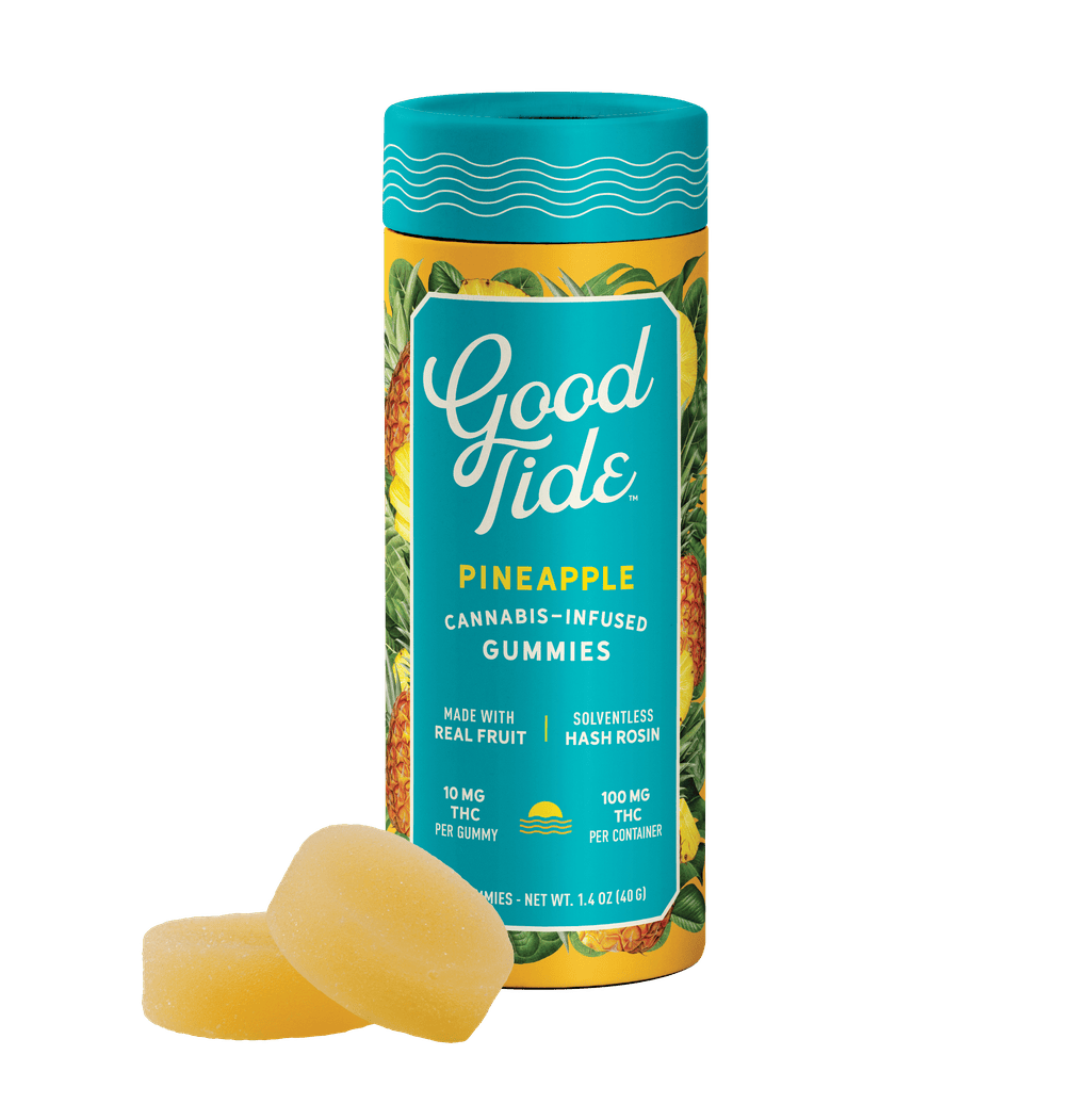 Good Tide Pineapple Gummies 100mg (10pk)