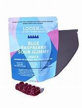 SPSweets Sour Blue Raspberry Loosie Gummies 100mg
