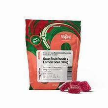 MFNY Sour Fruit Punch x Lemon Sour Dawg Gummies 100mg