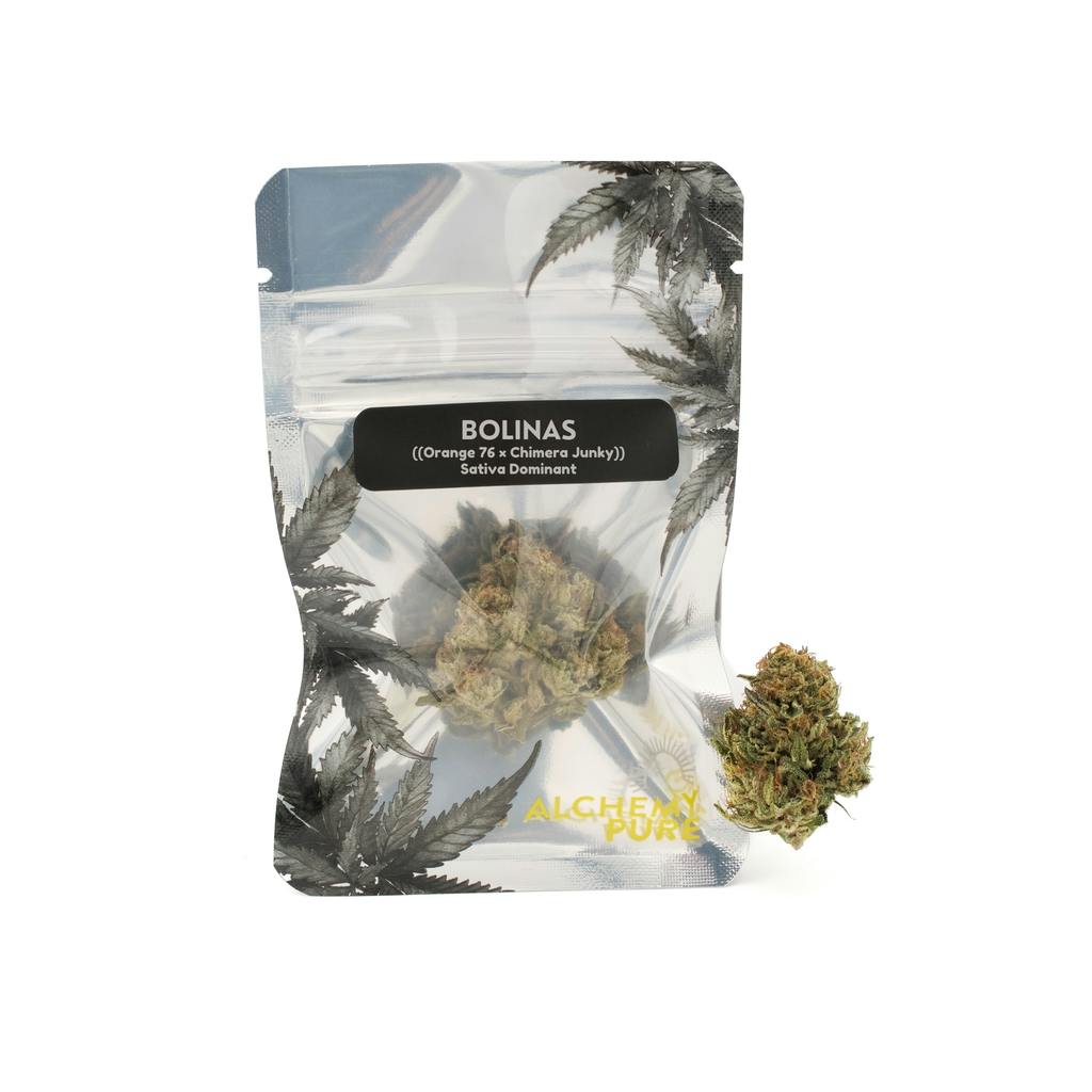 Alchemy Pure Bolinas Pre-packaged Flower .7g at Flower Daddy Dispensary
