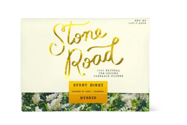 Stone Road Burnt Honey Infused Pre-packaged flower 14g