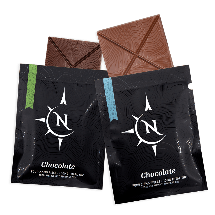 Milk Chocolate Sativa Square 20mg - REC