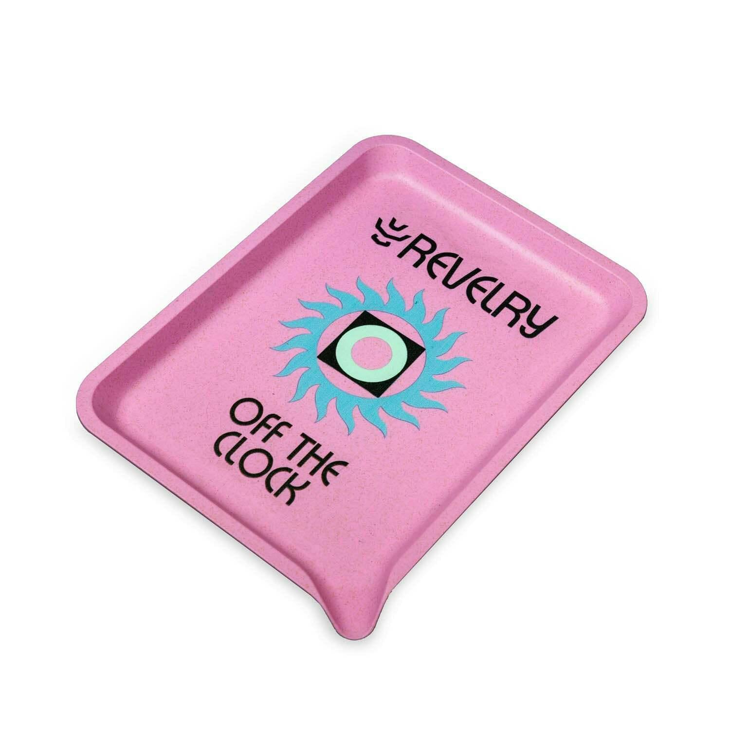 HEMP ROLLING TRAY (MONSTERA PINK)