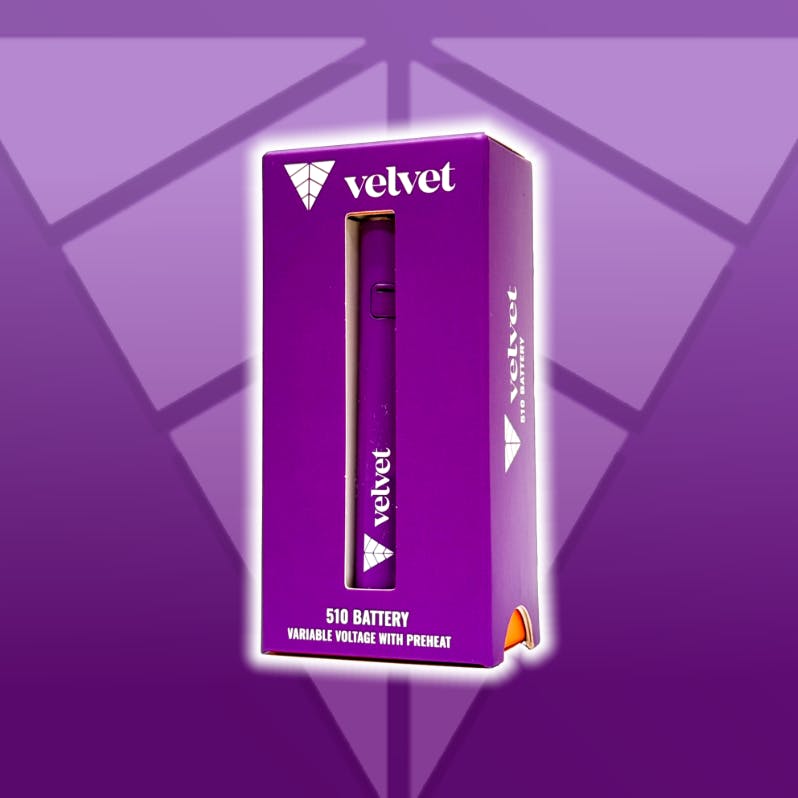 Velvet Variable Voltage & Charger Purple