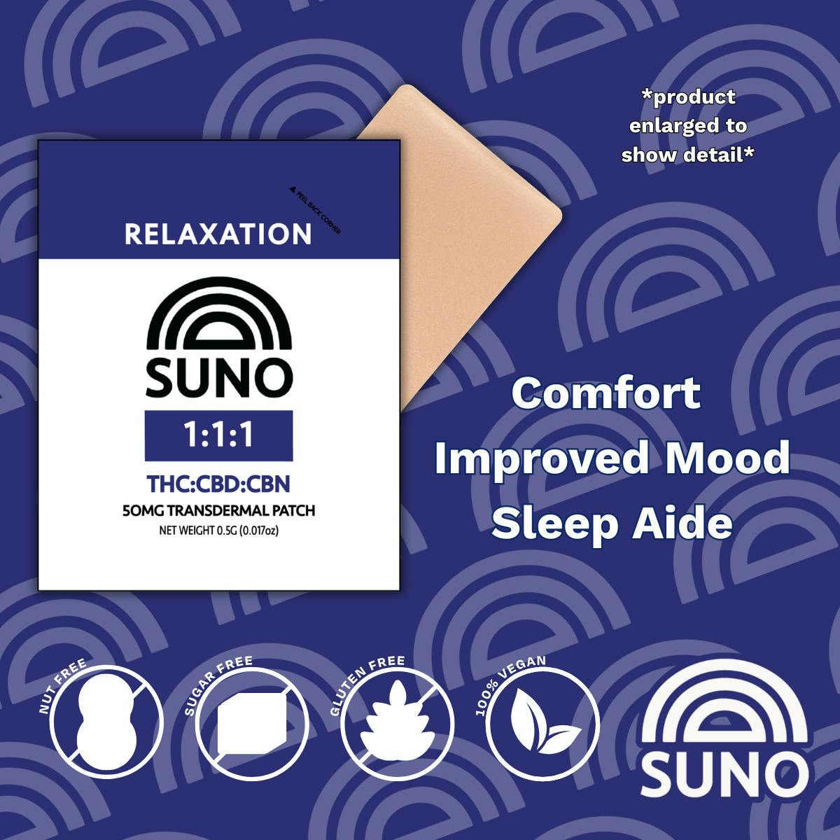 Relaxation Patch | 1:1:1 THC:CBD:CBN