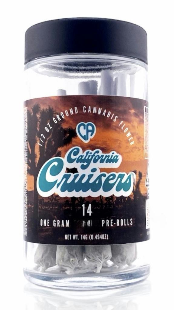 CRUISERS | SOUR HAZE 14PK PREROLLS | 14G | SATIVA