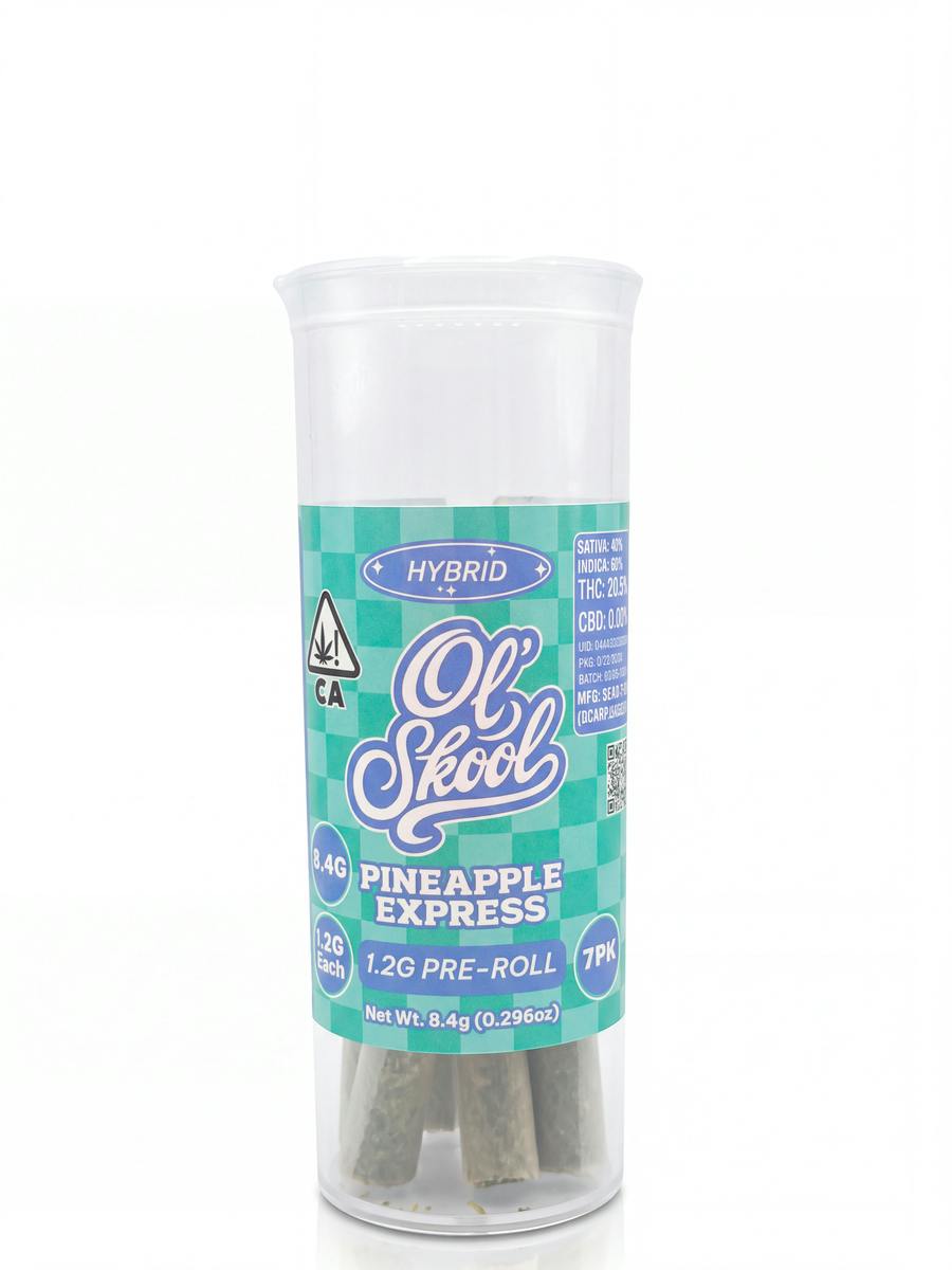 PINEAPPLE EXPRESS 7PK PREROLLS | 8.4G | HYBRID